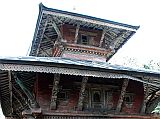 19 Kathmandu Valley Sankhu Vajrayogini 2-Roofed Temple Full View